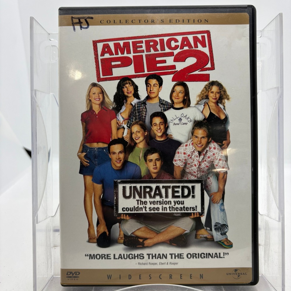 American Pie 2 DVD Unrated Collectors Edition Widescreen 2001 Movie 21768